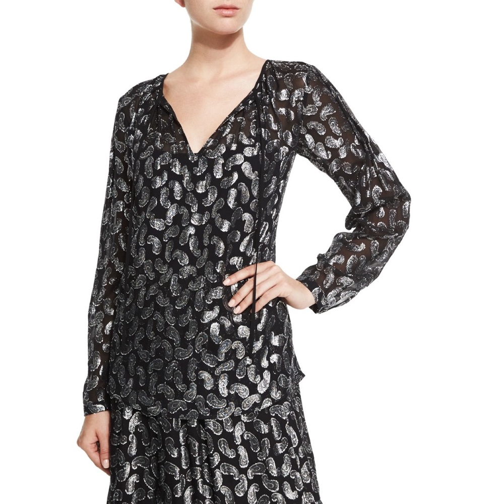 NWOT MICHEAL KORS Paisley Jacquard Dress